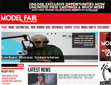 Tablet Screenshot of model-fair.com